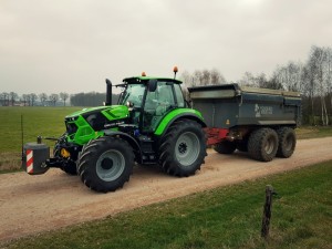 Deutz-Fahr 6155.4 ttv afgeleverd