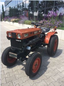 Kubota mini trekker afgeleverd