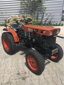 Kubota mini trekker afgeleverd