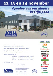 Opening van ons nieuwe bedrijfspand