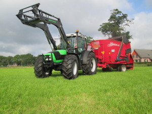 Nieuwe Deutz-Fahr Agrolux 115 afgeleverd