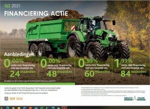 Deutz-Fahr financiering actie