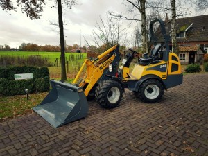 2 Mini shovels afgeleverd