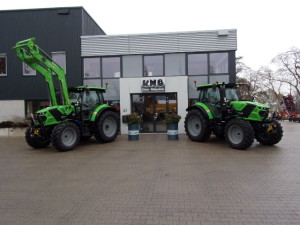 2 X Deutz-Fahr Agrotron 6120 ttv afgeleverd