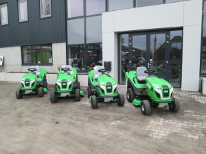 Tuin en parkmachines afgeleverd