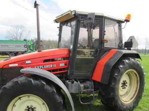 Same tractor afgeleverd