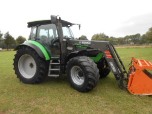 Deutz Agrotron K 90 afgeleverd