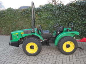 Mini tractor afgeleverd