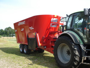 Trioliet mengwagen afgeleverd