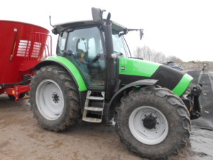 Bijna nieuwe Deutz-Fahr K 410 afgeleverd