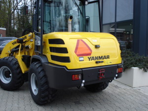 Nieuwe Yanmar shovel afgeleverd