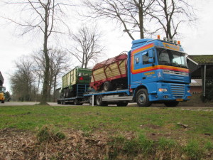 Gebruikte Krone opraapwagen afgeleverd